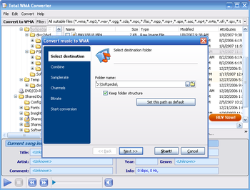 Total WMA Converter screenshot 2