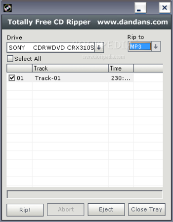 Totally Free CD Ripper screenshot 2