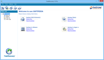 TotalRecovery Pro screenshot