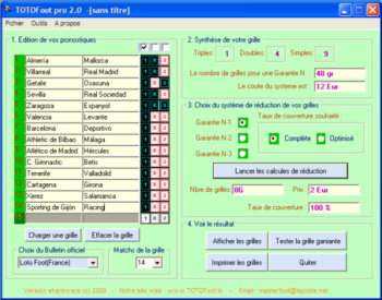 TOTOFoot Pro screenshot