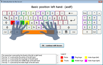 Touch Typing Deluxe screenshot 3