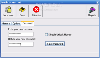 TouchLocker screenshot 2