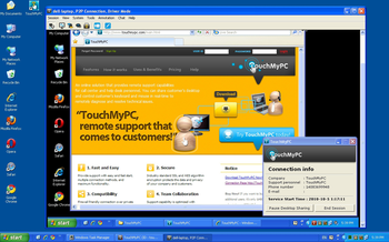 TouchMyPC screenshot