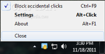 Touchpad Blocker screenshot