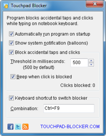 Touchpad Blocker screenshot 4