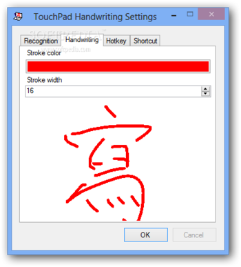 TouchPad Handwriting screenshot 3