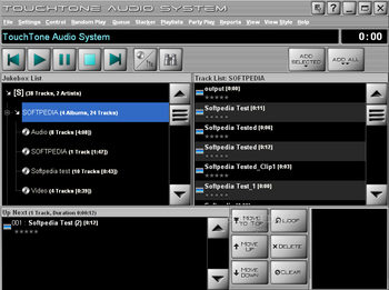 TouchTone Audio System screenshot