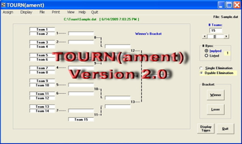 Tourn screenshot