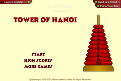 Tower of Hanoi screenshot