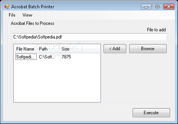 TPH Batch Printer screenshot