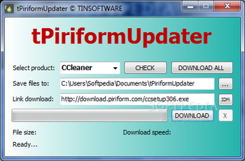 tPiriformUpdater screenshot