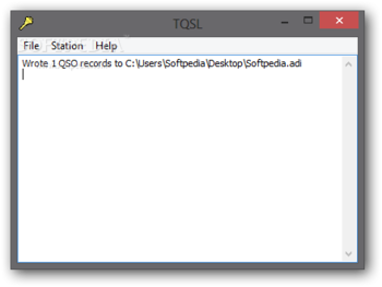 TQSL (Trusted QSL) screenshot