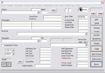 Tracc for Travel screenshot