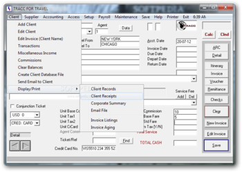 Tracc for Travel screenshot 2