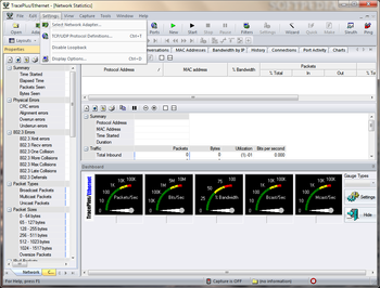 TracePlus Ethernet screenshot 2