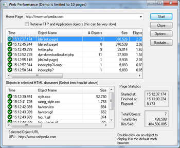 TracePlus Web Detective (Standard Edition) screenshot