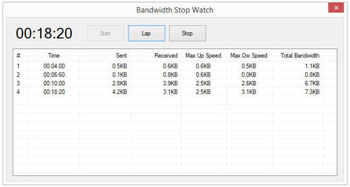 Track Bandwidth screenshot 5