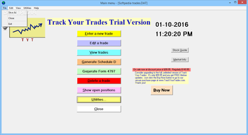 Track Your Trades screenshot 2