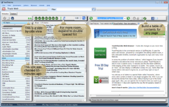 TrackTheLinks Web Browser screenshot 4