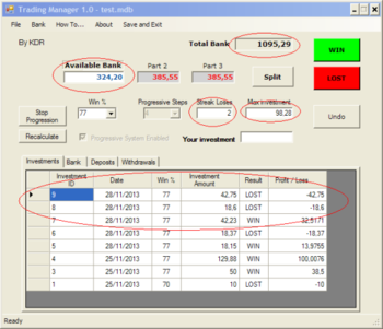 Trading Manager screenshot 2