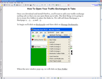 Traffic Exchange Bible screenshot 3