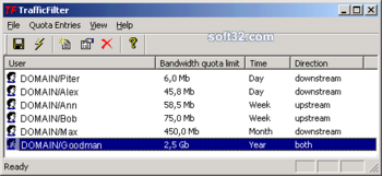 TrafficFilter Pro for Microsoft ISA Server screenshot