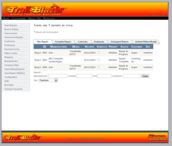 TrailBlazer screenshot