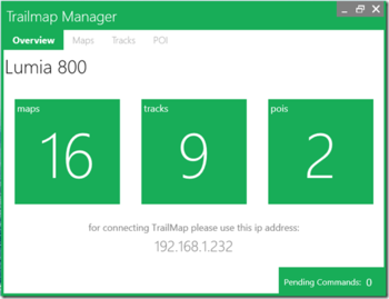 Trailmap Manager screenshot