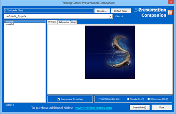 Training Games Presentation Companion screenshot