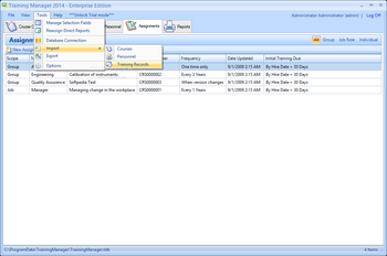 Training Manager - Enterprise Edition screenshot 4