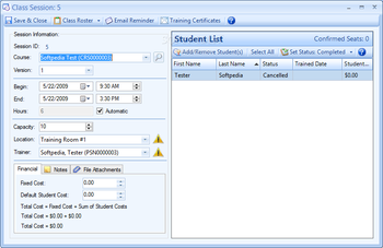 Training Manager Enterprise Edition screenshot 7