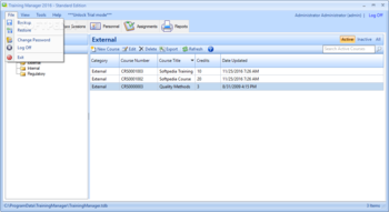 Training Manager - Standard Edition screenshot 2