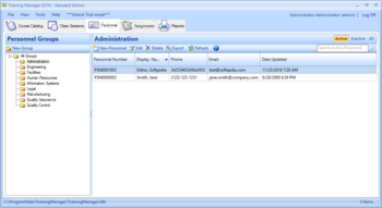 Training Manager - Standard Edition screenshot 4