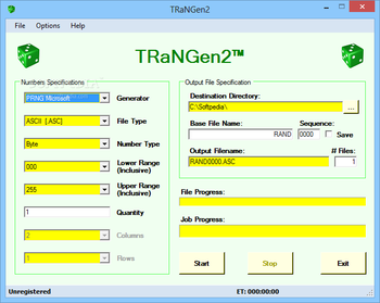 TRaNGen2 screenshot