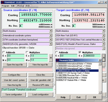 TRANSDAT (English) screenshot 3