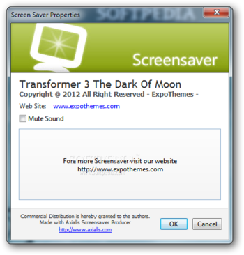 Transformers 3 The Dark Of Moon Screensaver screenshot 2
