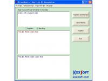 TransHunter English VS Hungarian screenshot 2