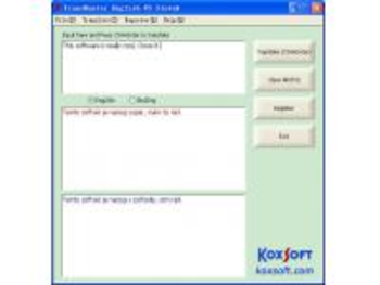 TransHunter English VS Slovak screenshot