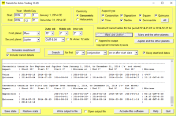 Transits for Astro-Trading screenshot 3