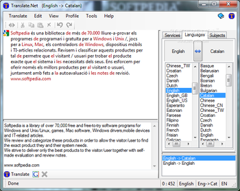 Translate.Net screenshot