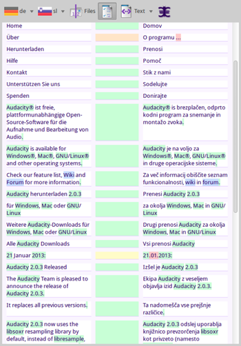 TranslaXion ComPair screenshot