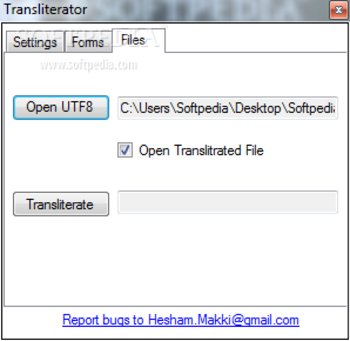 Transliterator screenshot 3