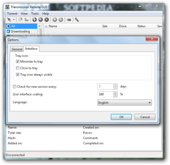 Transmission Remote GUI screenshot 6