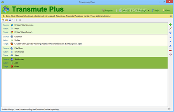 Transmute Plus Portable screenshot