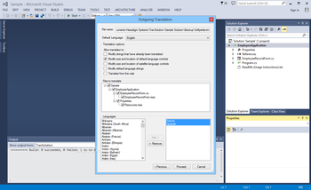 TranSolution screenshot