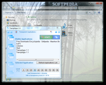 TranspApps screenshot