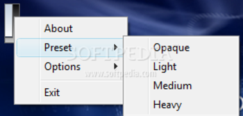 Transparent TaskBar screenshot