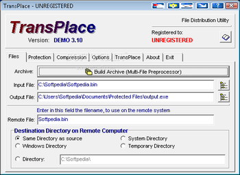 TransPlace screenshot