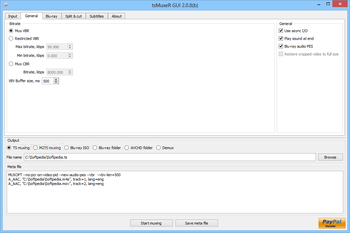 Transport Stream muxer (tsMuxeR) screenshot 8