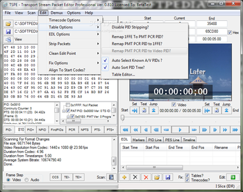 Transport Stream Packet Editor screenshot 4